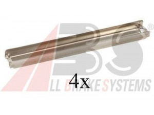 A.B.S. 1228Q priedų komplektas, diskinių stabdžių trinkelės 
 Stabdžių sistema -> Diskinis stabdys -> Stabdžių dalys/priedai
0041228000