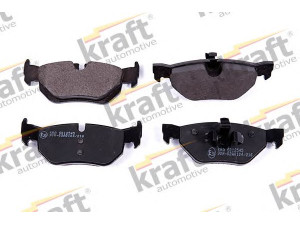 KRAFT AUTOMOTIVE 6012545 stabdžių trinkelių rinkinys, diskinis stabdys 
 Techninės priežiūros dalys -> Papildomas remontas
34 21 6 767 150, 34 21 6 773 161