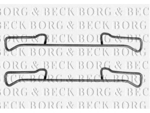 BORG & BECK BBK1178 priedų komplektas, diskinių stabdžių trinkelės 
 Stabdžių sistema -> Diskinis stabdys -> Stabdžių dalys/priedai