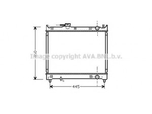 AVA QUALITY COOLING SZA2015 radiatorius, variklio aušinimas 
 Aušinimo sistema -> Radiatorius/alyvos aušintuvas -> Radiatorius/dalys
1770060A00, 1770060A01, 1770060A02