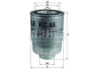 MAHLE ORIGINAL KC 46 kuro filtras 
 Techninės priežiūros dalys -> Papildomas remontas
2330387308, 2330387309, 3252168