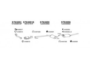 VENEPORTE 630134 išmetimo sistema 
 Išmetimo sistema -> Išmetimo sistema, visa