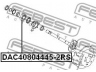FEBEST DAC40804445-2RS rato guolis
52371-3E000