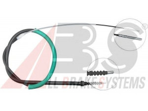 A.B.S. K12556 trosas, stovėjimo stabdys 
 Stabdžių sistema -> Valdymo svirtys/trosai
6K0.609.721A, 6K0.609.721B