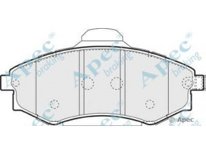 APEC braking PAD1288 stabdžių trinkelių rinkinys, diskinis stabdys 
 Techninės priežiūros dalys -> Papildomas remontas
29A5058101, 29A9058101, 2DA2058101