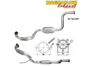 MAGNAFLOW 85051D katalizatoriaus keitiklis 
 Išmetimo sistema -> Katalizatoriaus keitiklis
6384901919