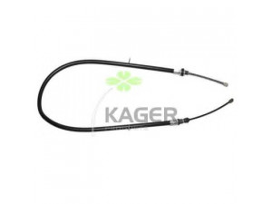 KAGER 19-6448 trosas, stovėjimo stabdys 
 Stabdžių sistema -> Valdymo svirtys/trosai
4514200385