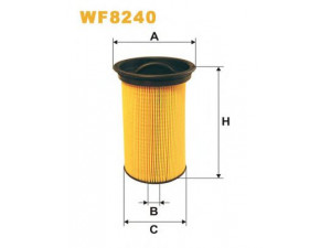 WIX FILTERS WF8240 kuro filtras 
 Techninės priežiūros dalys -> Papildomas remontas
13322246881