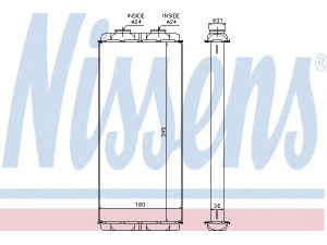 NISSENS 72048 šilumokaitis, salono šildymas 
 Šildymas / vėdinimas -> Šilumokaitis
000 830 34 20