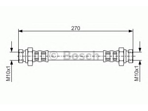BOSCH 1 987 481 116 stabdžių žarnelė 
 Stabdžių sistema -> Stabdžių žarnelės
KK37043810A, MD06243810B, D062-43-810