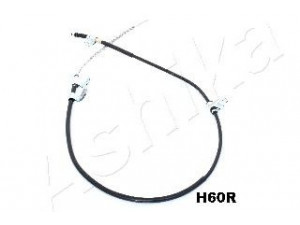 ASHIKA 131-0H-H60R trosas, stovėjimo stabdys 
 Stabdžių sistema -> Valdymo svirtys/trosai
597704H000