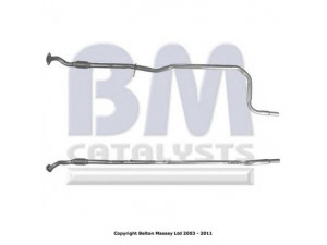 BM CATALYSTS BM50087 išleidimo kolektorius 
 Išmetimo sistema -> Išmetimo vamzdžiai
1110556, 1147472