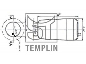 ST-TEMPLIN 04.060.6006.941 dėklas, pneumatinė pakaba
942 328 00 01