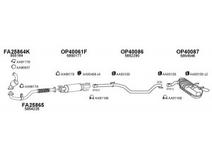 VENEPORTE 400532 išmetimo sistema 
 Išmetimo sistema -> Išmetimo sistema, visa