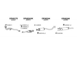 VENEPORTE 400276 išmetimo sistema 
 Išmetimo sistema -> Išmetimo sistema, visa