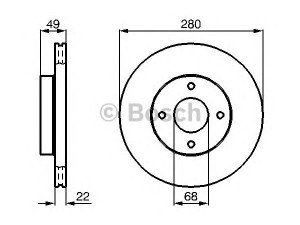 BOSCH 0 986 478 728 stabdžių diskas 
 Dviratė transporto priemonės -> Stabdžių sistema -> Stabdžių diskai / priedai
40206 2F501, 40206 55F01, 40206 55F03