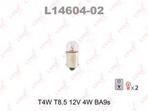 LYNXauto L14604-02 lemputė
9959370, 07 11 9 978 256, 07 50 9 063 576