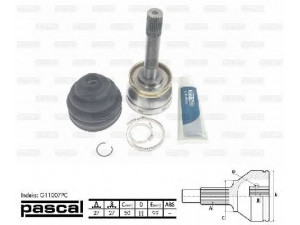 PASCAL G11007PC jungčių komplektas, kardaninis velenas 
 Ratų pavara -> Sujungimai/komplektas
39100-31G00, 39100-78G00, 39101-31G00