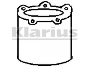 KLARIUS 321803 katalizatoriaus keitiklis 
 Išmetimo sistema -> Katalizatoriaus keitiklis
FPD52050XB