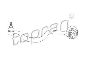 TOPRAN 500 120 vikšro valdymo svirtis 
 Ašies montavimas/vairavimo mechanizmas/ratai -> Valdymo svirtis/pasukamosios svirties sujungimas -> Vairo trauklės (valdymo svirtis, išilginis balansyras, diago
1 130 089, 1 130 597, 1 139 999