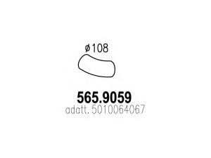 ASSO 565.9059 išleidimo kolektorius
5010064067