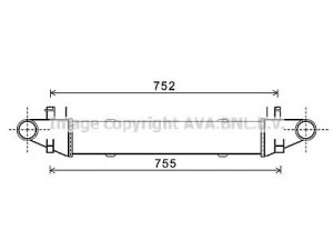 AVA QUALITY COOLING MS4557 tarpinis suslėgto oro aušintuvas, kompresorius 
 Variklis -> Oro tiekimas -> Įkrovos agregatas (turbo/superįkrova) -> Tarpinis suslėgto oro aušintuvas
2045000500
