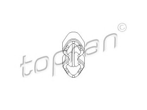 TOPRAN 111 592 laikantysis rėmas, duslintuvas 
 Dviratė transporto priemonės -> Išmetimo sistema -> Atskiros surinkimo dalys -> Gnybtas
115 690 801, 6U0 253 147A, 115 690 801