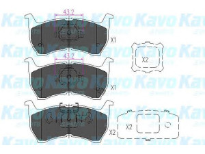 KAVO PARTS KBP-4519 stabdžių trinkelių rinkinys, diskinis stabdys 
 Techninės priežiūros dalys -> Papildomas remontas
ABD304M, ABD304P, G03049280B, G04049280C