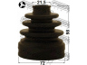 FEBEST 1215-SOLT gofruotoji membrana, kardaninis velenas
F061-22-540A, 49543-1R001