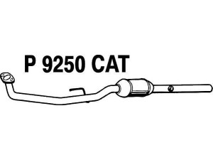 FENNO P9250CAT katalizatoriaus keitiklis 
 Išmetimo sistema -> Katalizatoriaus keitiklis
6001547673