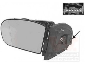 VAN WEZEL 3032853 išorinis veidrodėlis 
 Kėbulas -> Keleivių kabina -> Veidrodėlis
203-810-45-76, 2038104576, A2038104576