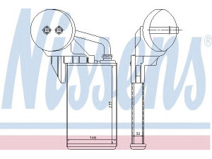 NISSENS 72207 šilumokaitis, salono šildymas 
 Šildymas / vėdinimas -> Šilumokaitis
2711500QAF, 4415542, 77 01 207 992