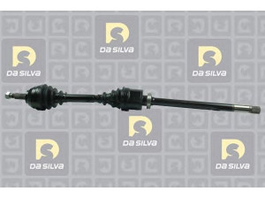 DA SILVA C4406 kardaninis velenas 
 Ratų pavara -> Kardaninis velenas
7700103863, 7701349999, 7701352493