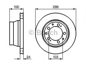 BOSCH 0 986 478 419 stabdžių diskas 
 Stabdžių sistema -> Diskinis stabdys -> Stabdžių diskas
951 352 041 02