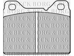BORG & BECK BBP1007 stabdžių trinkelių rinkinys, diskinis stabdys 
 Techninės priežiūros dalys -> Papildomas remontas
270165, 2701654, 2725307, 2725687