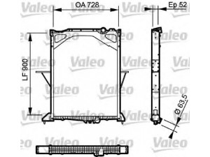 VALEO 735017 radiatorius, variklio aušinimas 
 Aušinimo sistema -> Radiatorius/alyvos aušintuvas -> Radiatorius/dalys
20460178, 20482258, 20517350, 20536920