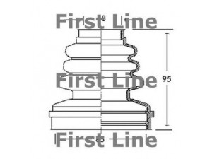 FIRST LINE FCB2737 gofruotoji membrana, kardaninis velenas 
 Ratų pavara -> Gofruotoji membrana
328780, 328780, 3287.80