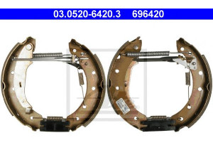 ATE 03.0520-6420.3 stabdžių trinkelių komplektas 
 Techninės priežiūros dalys -> Papildomas remontas
4241 9F, 4241 9F