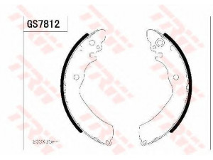 TRW GS7812 stabdžių trinkelių komplektas 
 Techninės priežiūros dalys -> Papildomas remontas
04495BZ010