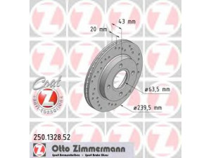 ZIMMERMANN 250.1328.52 stabdžių diskas 
 Dviratė transporto priemonės -> Stabdžių sistema -> Stabdžių diskai / priedai
1 019 604, 1 066 271, 1 107 768