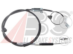A.B.S. K11845 trosas, stovėjimo stabdys 
 Stabdžių sistema -> Valdymo svirtys/trosai
61819382, 68190061