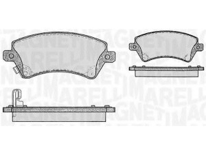 MAGNETI MARELLI 363916060408 stabdžių trinkelių rinkinys, diskinis stabdys 
 Techninės priežiūros dalys -> Papildomas remontas
0446502061, 0446502130