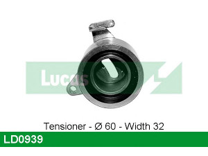 LUCAS ENGINE DRIVE LD0939 įtempiklio skriemulys, paskirstymo diržas
LHP10011, LHP10016