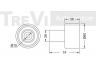 TREVI AUTOMOTIVE TD1351 kreipiantysis skriemulys, paskirstymo diržas 
 Diržinė pavara -> Paskirstymo diržas/komplektas -> Laisvasis/kreipiamasis skriemulys
1307745V00, 13077F6200, 13077F6512