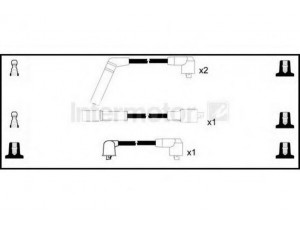 STANDARD 73684 uždegimo laido komplektas 
 Kibirkšties / kaitinamasis uždegimas -> Uždegimo laidai/jungtys
96 256 433, 96 518 123