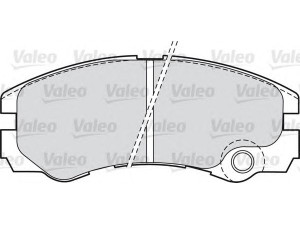 VALEO 598661 stabdžių trinkelių rinkinys, diskinis stabdys 
 Techninės priežiūros dalys -> Papildomas remontas
1605002, 1605084, 97201441, 97227235