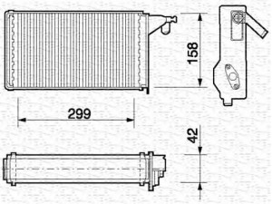 MAGNETI MARELLI 350218062000 šilumokaitis, salono šildymas 
 Šildymas / vėdinimas -> Šilumokaitis
46722359