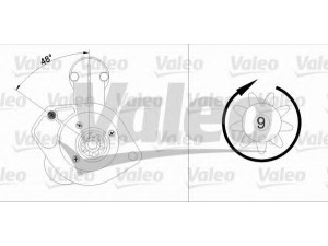 VALEO 455886 starteris 
 Elektros įranga -> Starterio sistema -> Starteris
1202021, 1202033, 1202136, 1202146