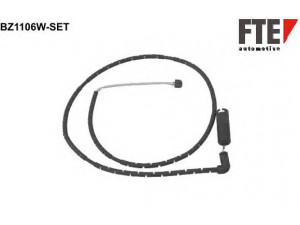FTE BZ1106W-SET įspėjimo kontaktas, stabdžių trinkelių susidėvėjimas 
 Stabdžių sistema -> Susidėvėjimo indikatorius, stabdžių trinkelės
34 35 3 411 757