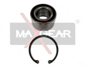 MAXGEAR 33-0033 rato guolis 
 Ašies montavimas/vairavimo mechanizmas/ratai -> Rato stebulė/montavimas -> Rato guolis
251 407 625, 33 41 1 123 426, 33 41 1 131 670